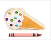 Ice Cream Cone Gem Block