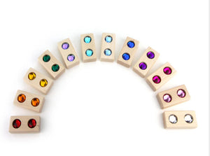 12 pc. Double Gem Blocks
