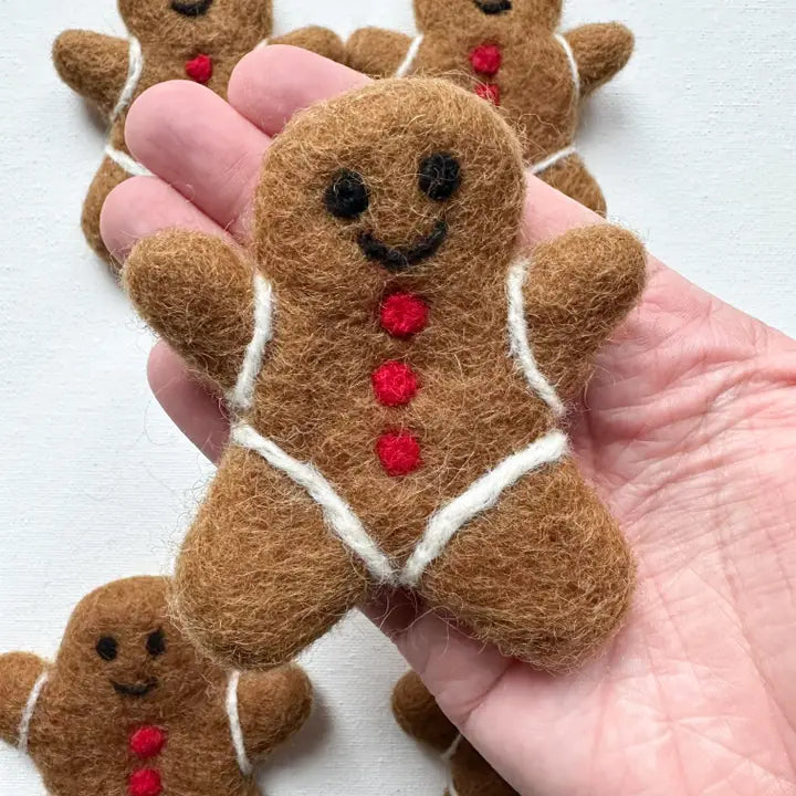 Gingerbread Man, Felt Toys