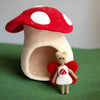 Toadstool Mushroom Play Cottage w/ Fairy