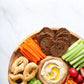 Round Natural Activity Tray
