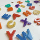 Resin Shimmery Rainbow Alphabet & Number Sets