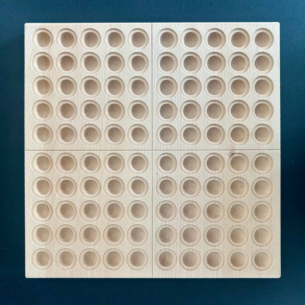100’s Board Wood Hundred Board Montessori 100 Frame