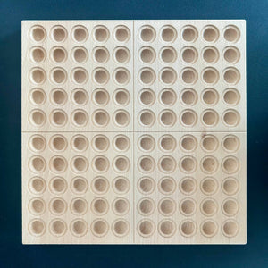 100’s Board Wood Hundred Board Montessori 100 Frame