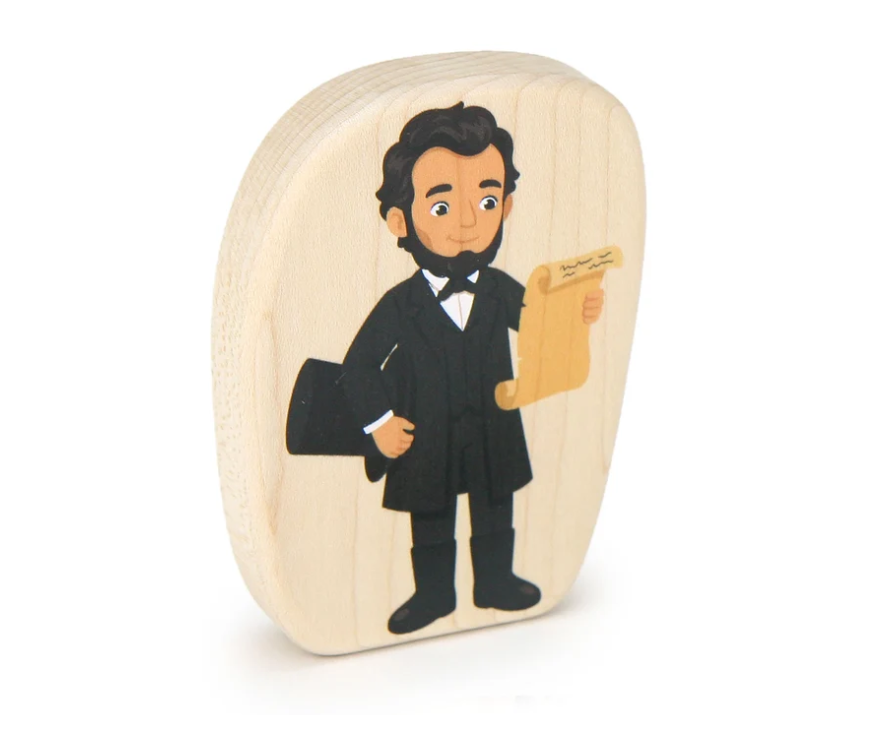 Abraham Lincoln Figure by Everwood Friends