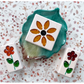 3 pc. Autumn Sunflower Gem Blocks