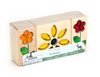 3 pc. Autumn Sunflower Gem Blocks