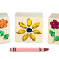 3 pc. Autumn Sunflower Gem Blocks