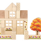 2 pc. Autumn Flower Garden Gem Blocks