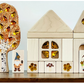 Autumn Birch Gem Block Tree