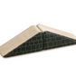 2 pc. Black Triangle Roof Blocks 2x1