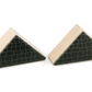 2 pc. Black Triangle Roof Blocks 2x2