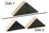 2 pc. Black Triangle Roof Blocks 2x2