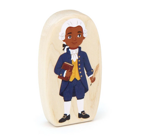 Blue Colonial Statesman Figure by Everwood Friends