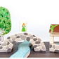 Stone Bridge & Stairway Block Set by Everwood Friends