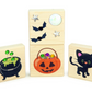 4 pc. Halloween Night Gem Block Set by Everwood Friends