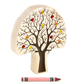 Halloween Tree Gem Block by Everwood Friends