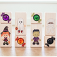 8 pc. Halloween Trick-or-Treaters Gem Blocks by Everwood Friends