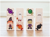 8 pc. Halloween Trick-or-Treaters Gem Blocks by Everwood Friends