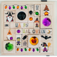 8 pc. Halloween Trick-or-Treaters Gem Blocks by Everwood Friends