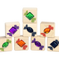 8 pc. Halloween Candy Gem Blocks by Everwood Friends