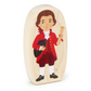 Red Colonial Statesman Figure by Everwood Friends