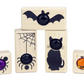 5 pc. Spooky Halloween Friends Gem Blocks by Everwood Friends