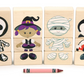 12 pc. Spooky Stackers Halloween Set by Everwood Friends