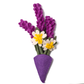 Mini Felt Hanging Flower Bouquets