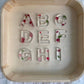 Resin Alphabet Set-Nature Theme