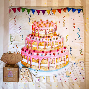 Everlasting Cake Wonderie Play Cloth & Grapat Set
