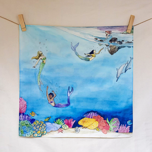 Tales of Mermaids Wonderie Play Cloth
